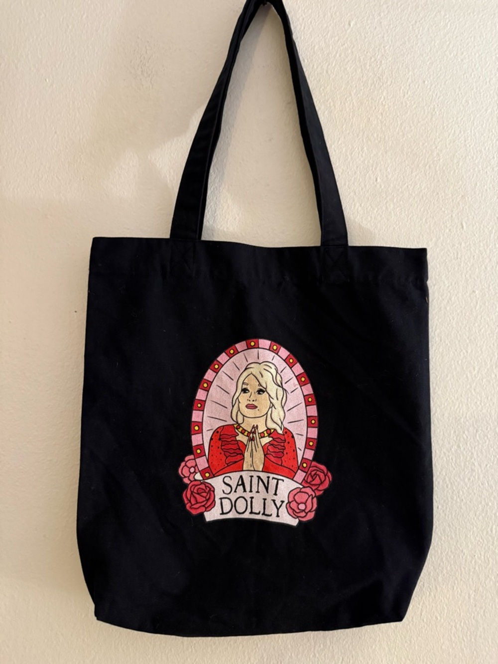 Dolly Parton Graphic Tote Bag